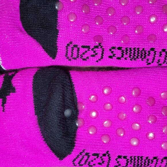 Wonder Woman Hot Pink Slipper Sock Booties OS Fits Most - Picture 5 of 6